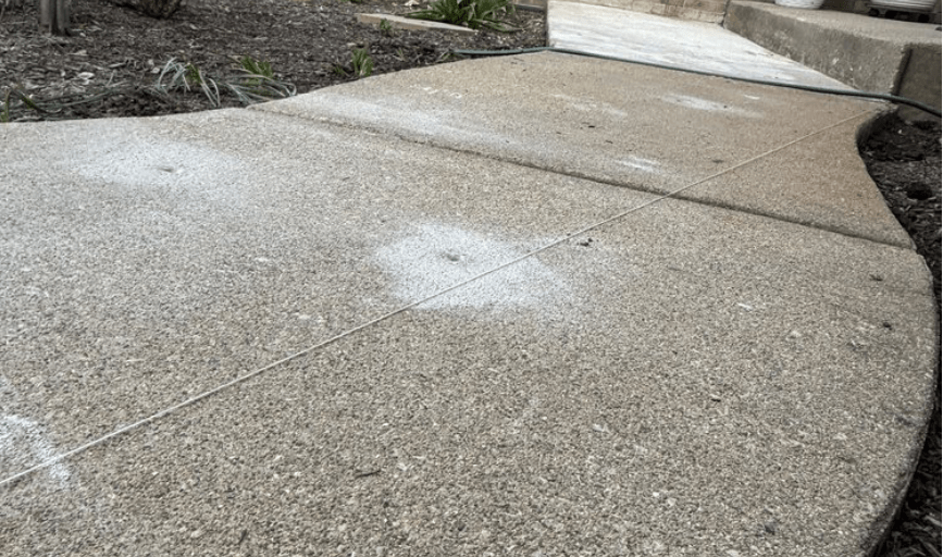 CONCRETE WALKWAY LIFTING